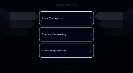 goodtherapist.org