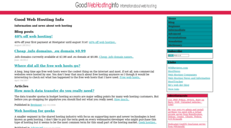 goodwebhosting.info