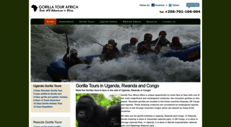 gorillatourafrica.com