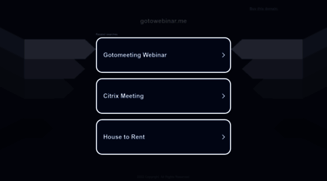 gotowebinar.me