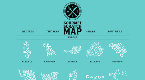 gourmetscratchmap.com