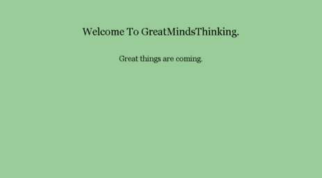 greatmindsthinking.com