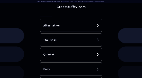 greatstufftv.com