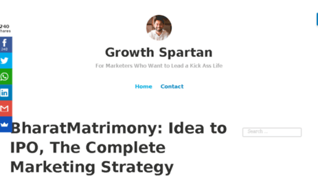 growthspartan.com