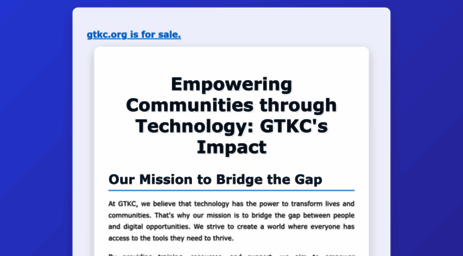 gtkc.org