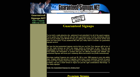guaranteed-signups.net