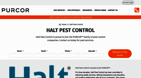 haltpestcontrol.com