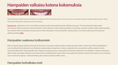 hampaidenvalkaisut.com