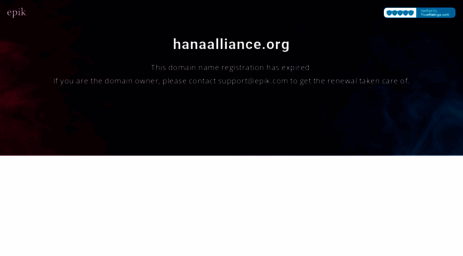 hanaalliance.org