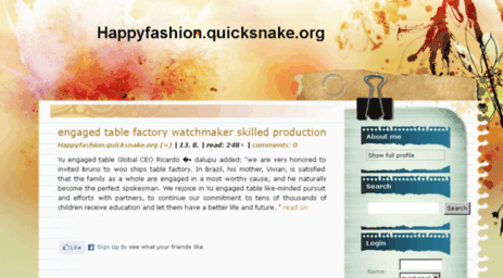 happyfashion.quicksnake.org