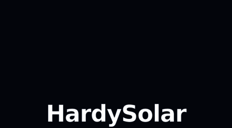 hardysolar.com