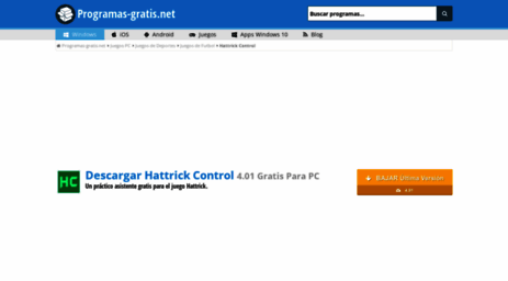 hattrick-control.programas-gratis.net