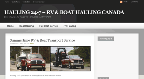 hauling247.com