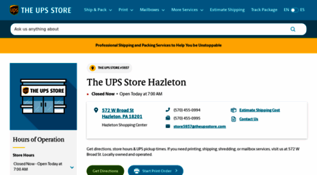 hazleton-pa-5937.theupsstorelocal.com