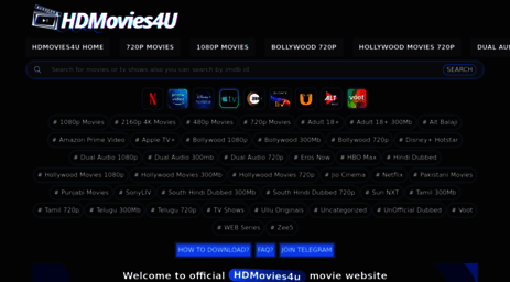 Visit Hdmovies4u.cx - HDMovies4u – Download All BollyWood & HollyWood