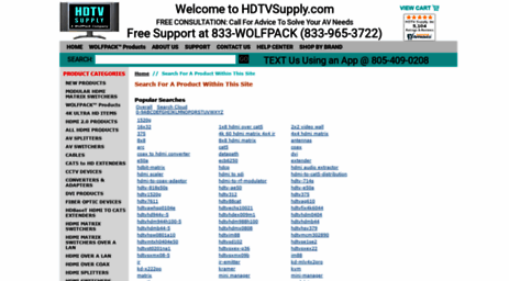 hdtvsupply.commerce-search.net