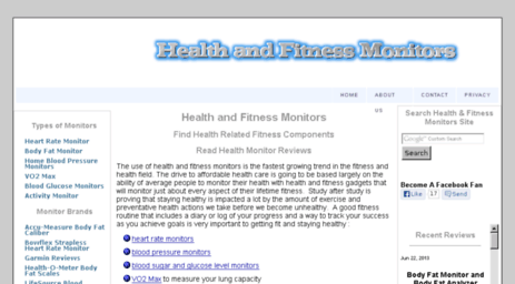 health-and-fitness-monitors.com