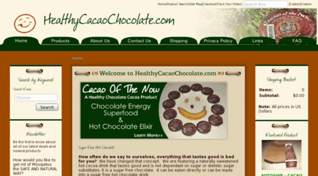 healthycacaochocolate.com