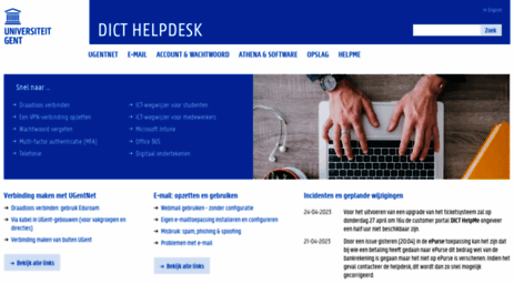 helpdesk.ugent.be