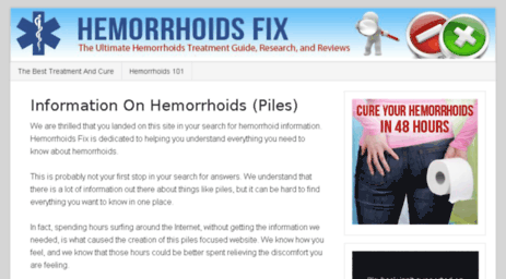hemorrhoidsfix.com