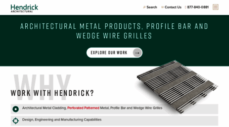 hendrickarchproducts.com