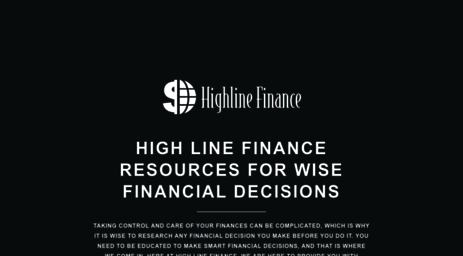 highlinefinance.com