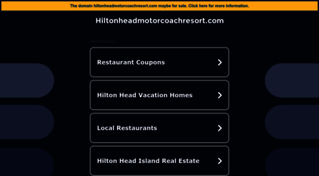 hiltonheadmotorcoachresort.com