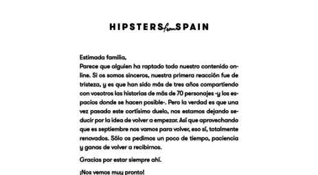 hipstersfromspain.com
