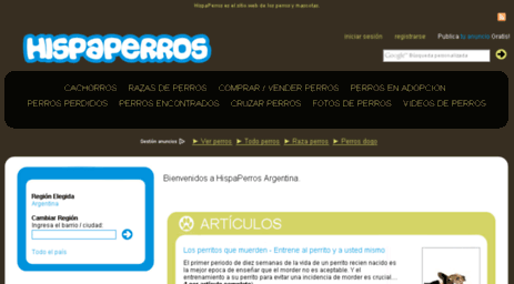 hispaperros.com.ar