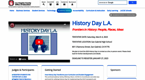 historydayla.lacoe.edu