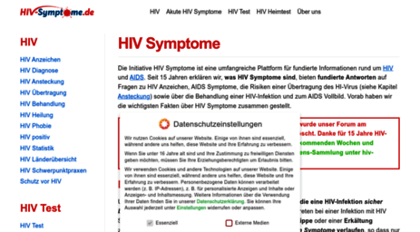 hiv-symptome.de