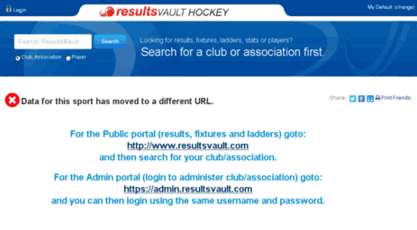 hockey.resultsvault.com