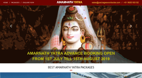 holyamarnathyatra.com