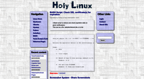 holylinux.net