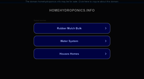 homehydroponics.info