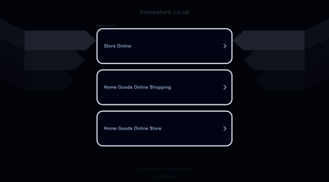 homestore.co.nz