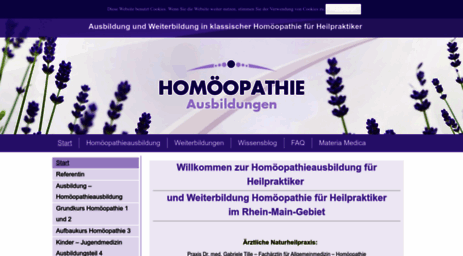 homoeopathie-ausbildungen.de