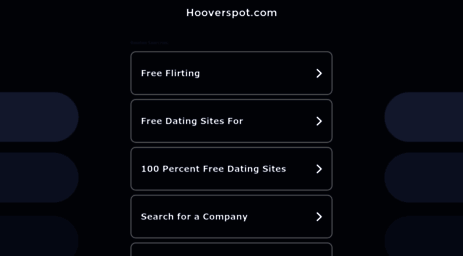 hooverspot.com