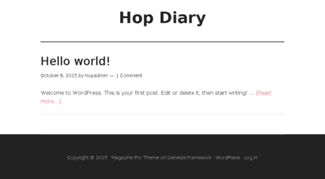 hopdiary.com