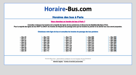 horaire-bus.com