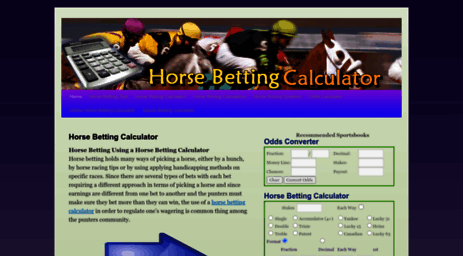 horsebettingcalculator.com