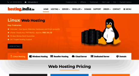 hosting.india.to