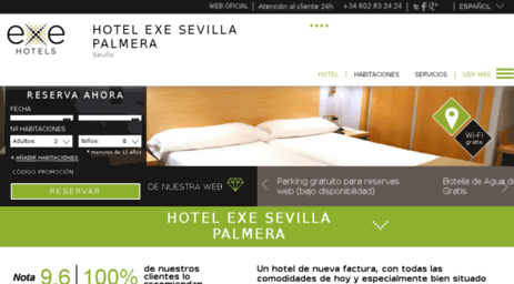 hotel-sevillapalmera.com