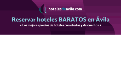 hotelesdeavila.com