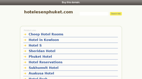 hotelesenphuket.com