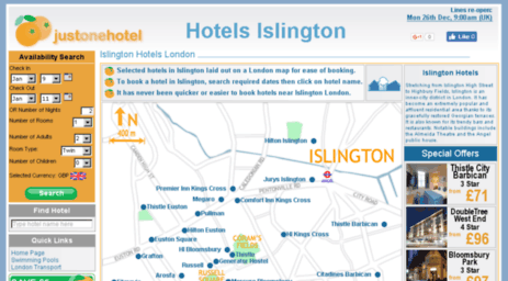 hotelsislington.co.uk