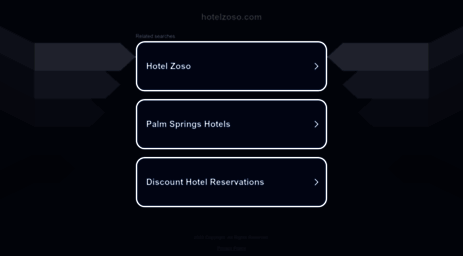 hotelzoso.com