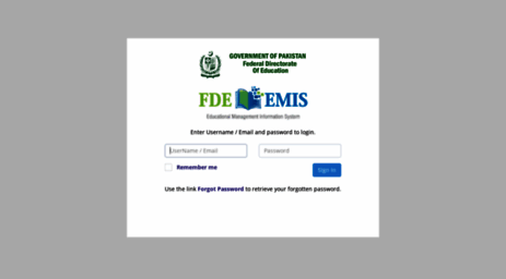 hrmis.fde.gov.pk