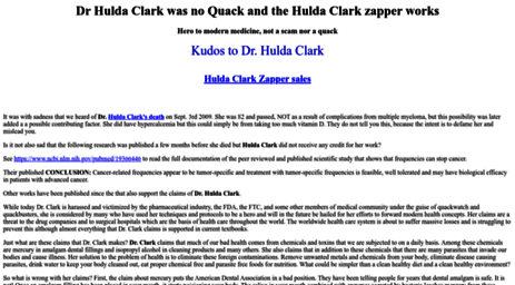 hulda-clark-quack.com