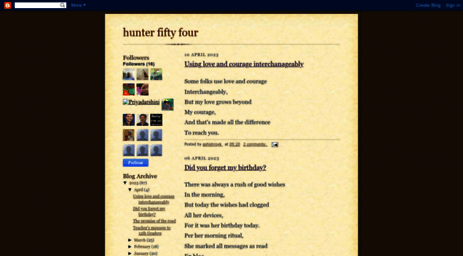 hunterfiftyfour.blogspot.com